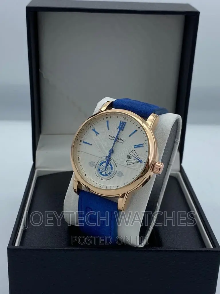 Montblanc Leather Watch