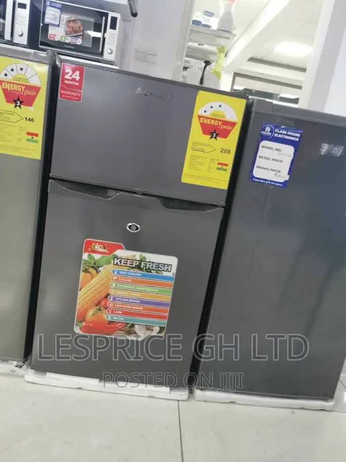 Energy Efficient Chigo 85L Table Top Two Doors Fridge