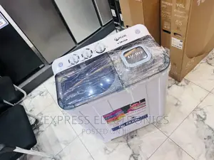 Transparent Lid Washing Machine 7kg Topload Twintub