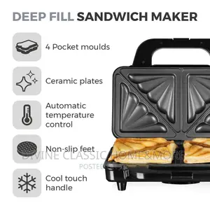 Tower Deep Filled Sandwich Toaster