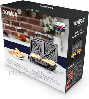 Tower Deep Filled Sandwich Toaster