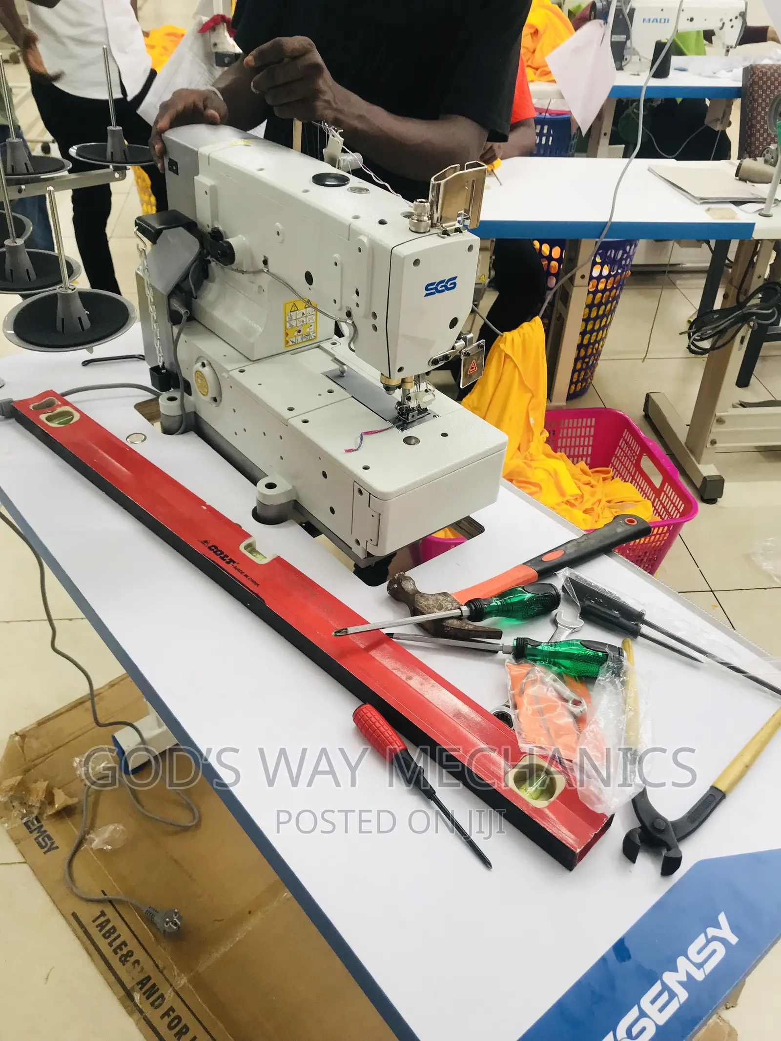 Sewing Machine Repairer. Just at Your Door