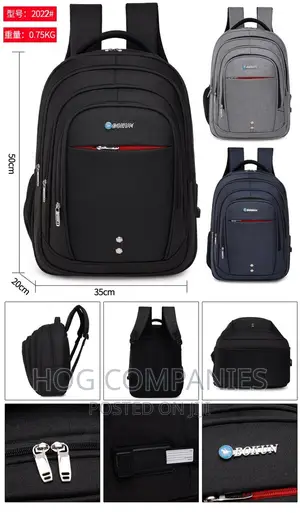 Waterproof Laptop Bag Travel School Backpack