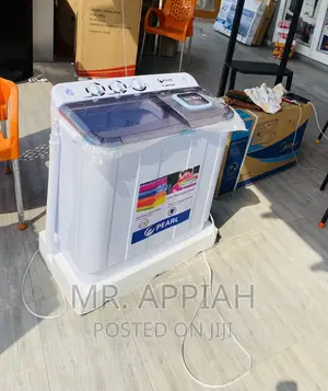 High Quality Pearl 7kg Twin Tap Electric Washing Machine.