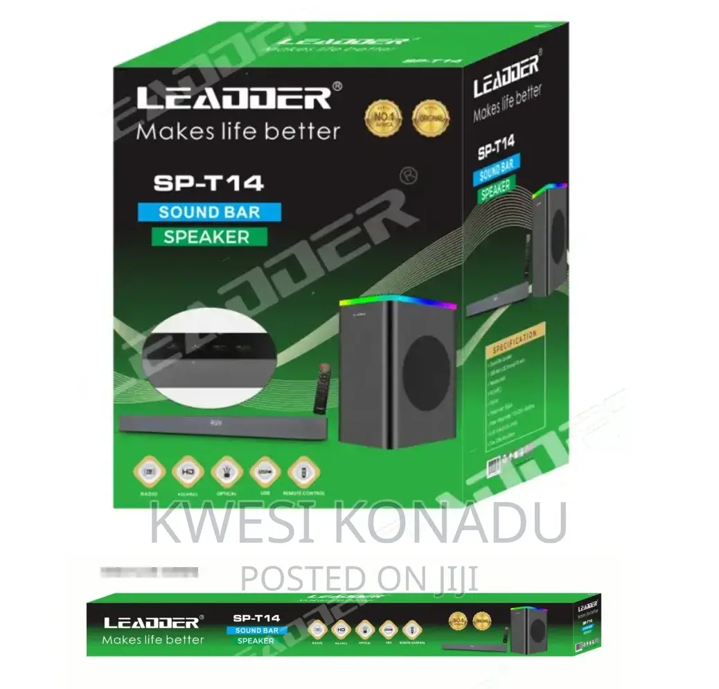 Deep Bass Ledder Sp-T 14 Soundbar