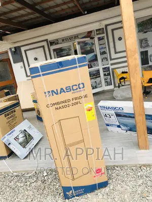 Nasco Double Door Electric Refrigerator Nasd2-20fl(Gray).