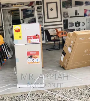 Durable and Affordable Zara-135kh Double Door Fridge.
