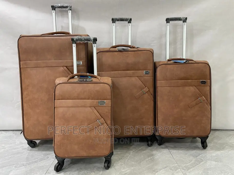 Leather Suitcase Luggage Bag