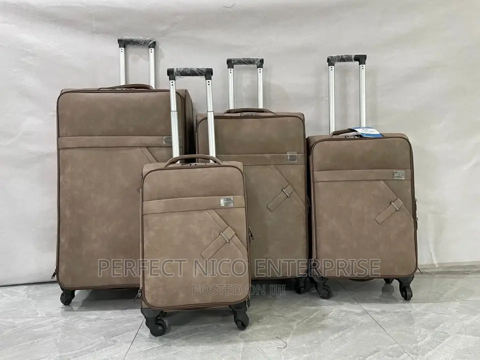 Leather Suitcase Luggage Bag