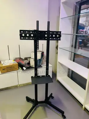 High Quality Moveable Tv Trolly for 32”-65 Inch(Black).