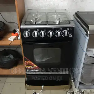 Rafiiq 4 Burner Auto Ignition Gas Stove With Oven Grill