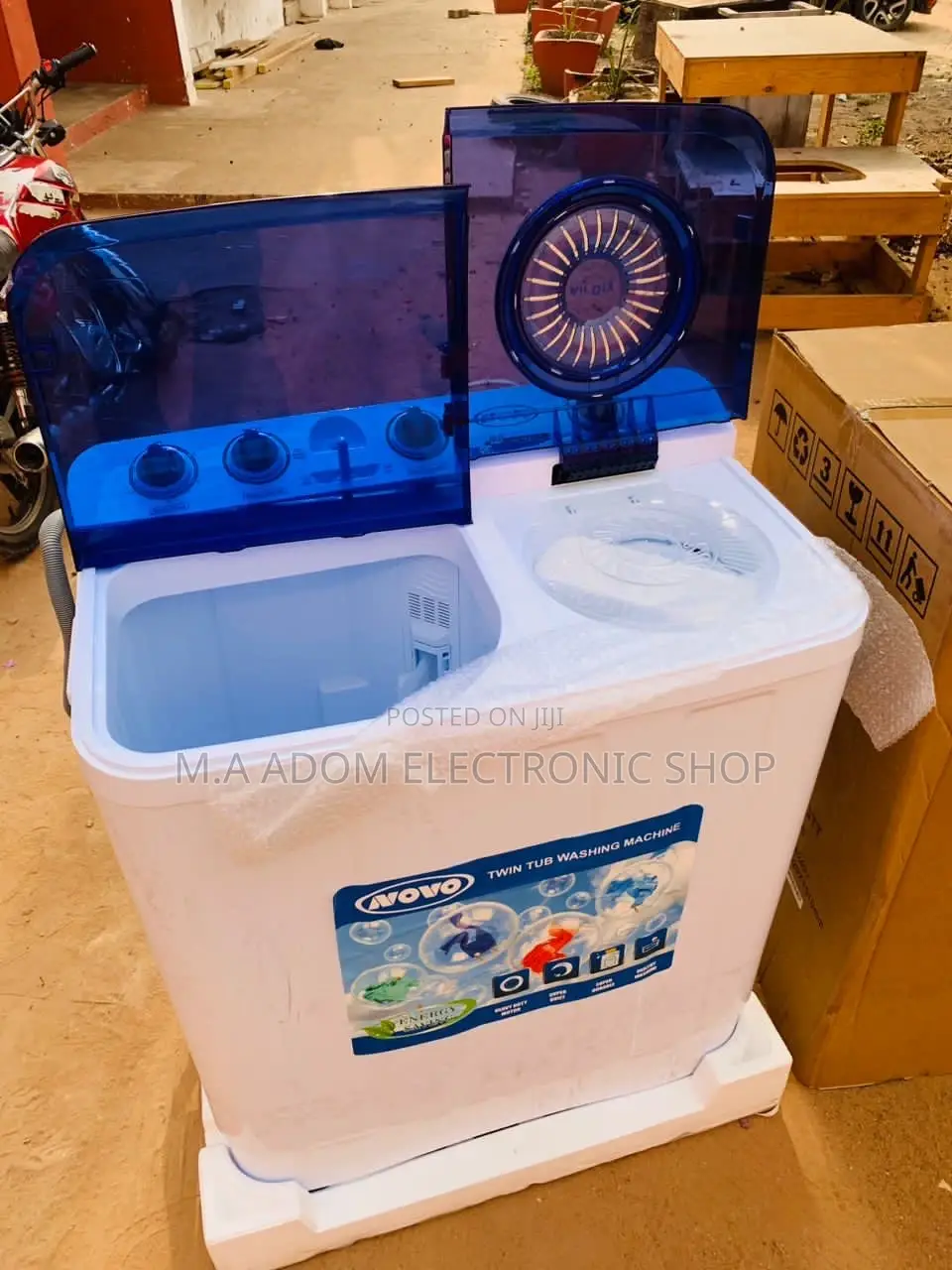 Energy Sufficient Novo 10kg Top Load Washing Machine.