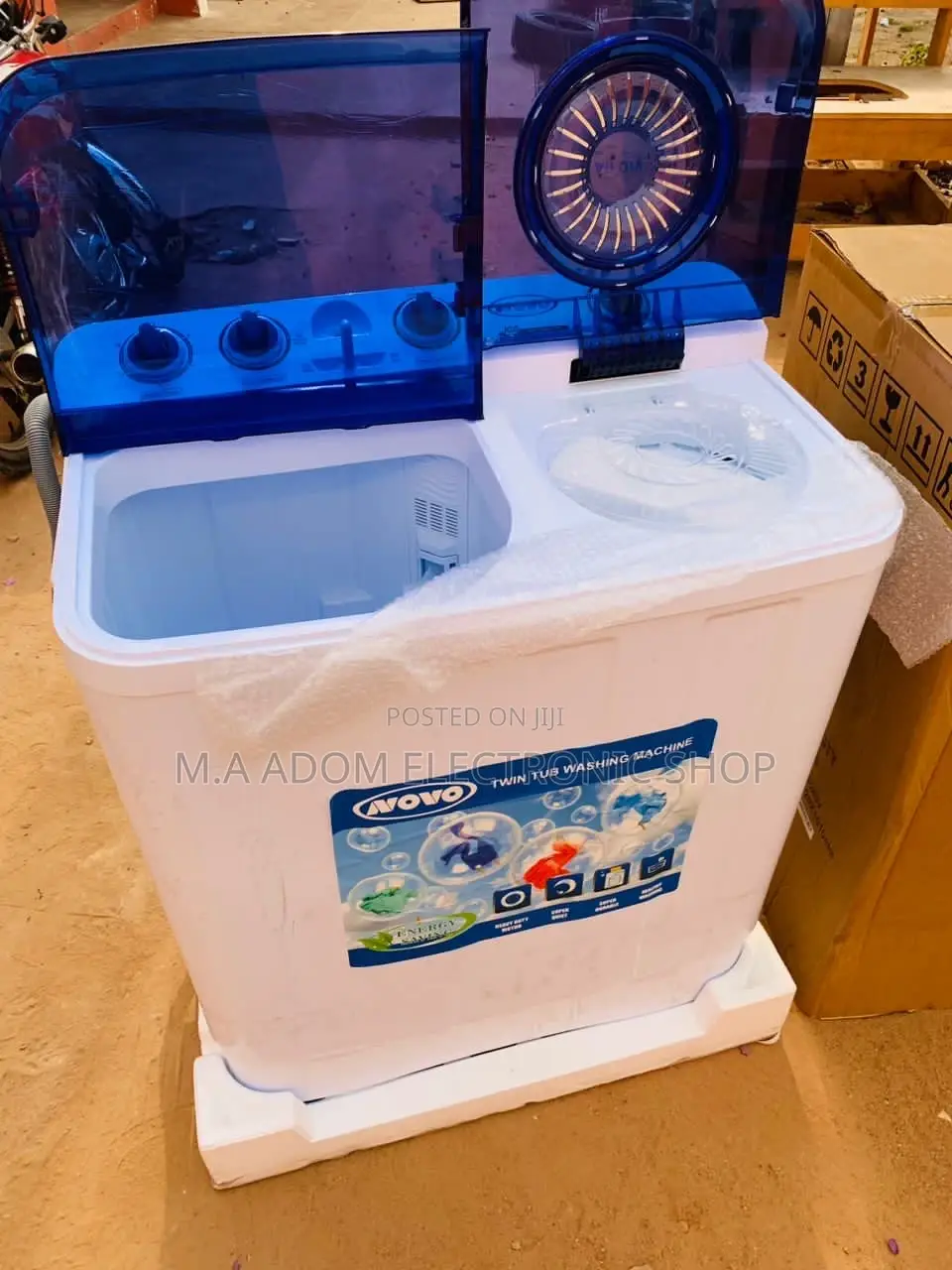 Sealed in Box Novo 10kg Top Load Washing Machine 