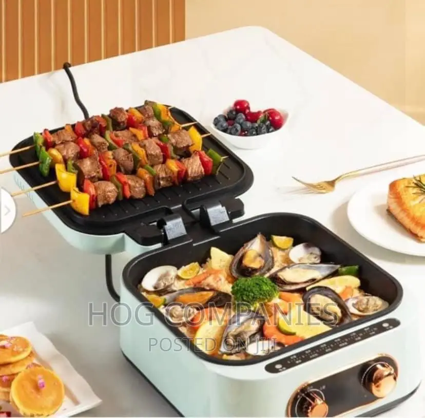 Multi-Functional Double Non-Stick Frying Cooking Pot