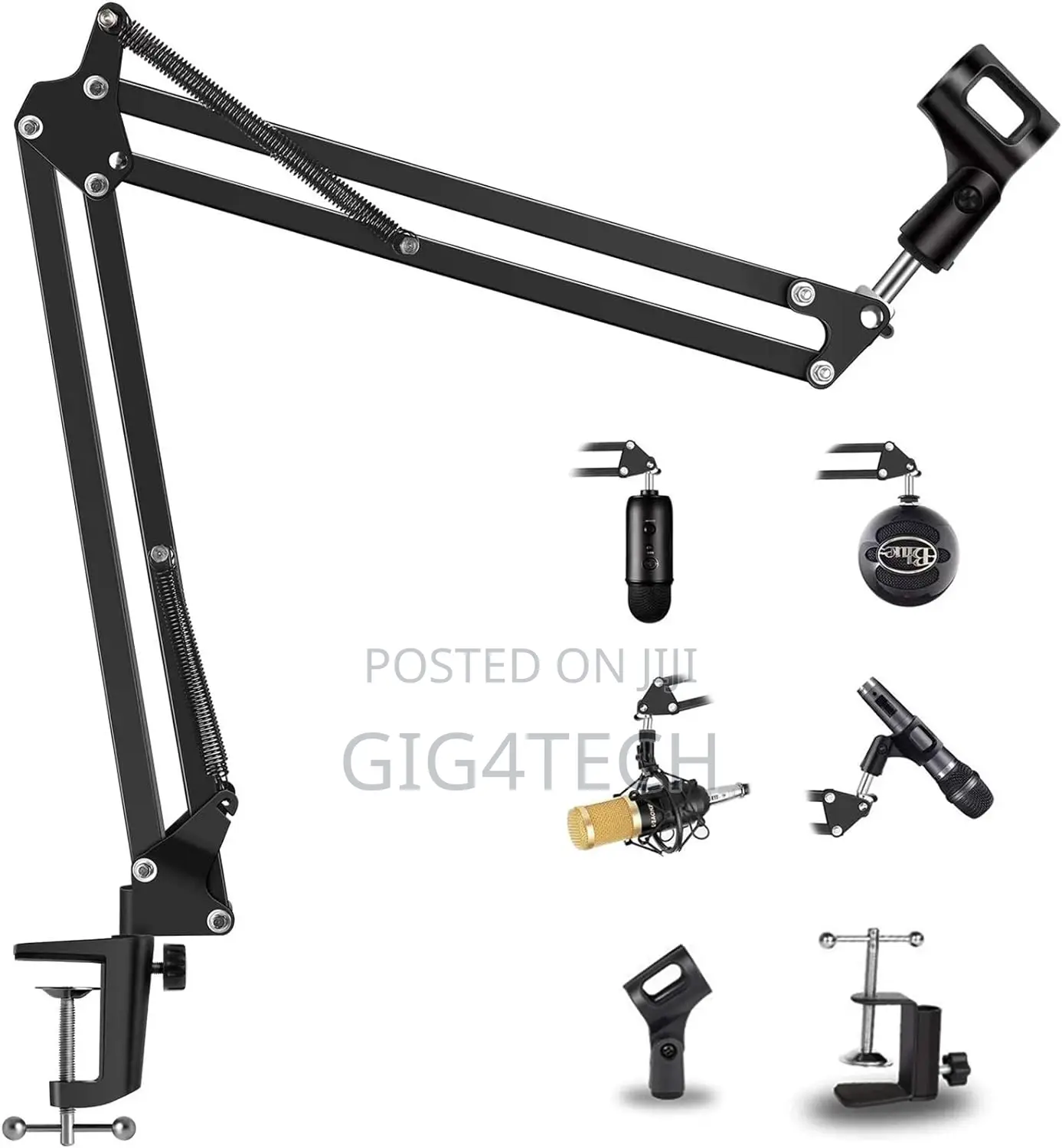 Desktop Mic Stand Microphone Boom Arm