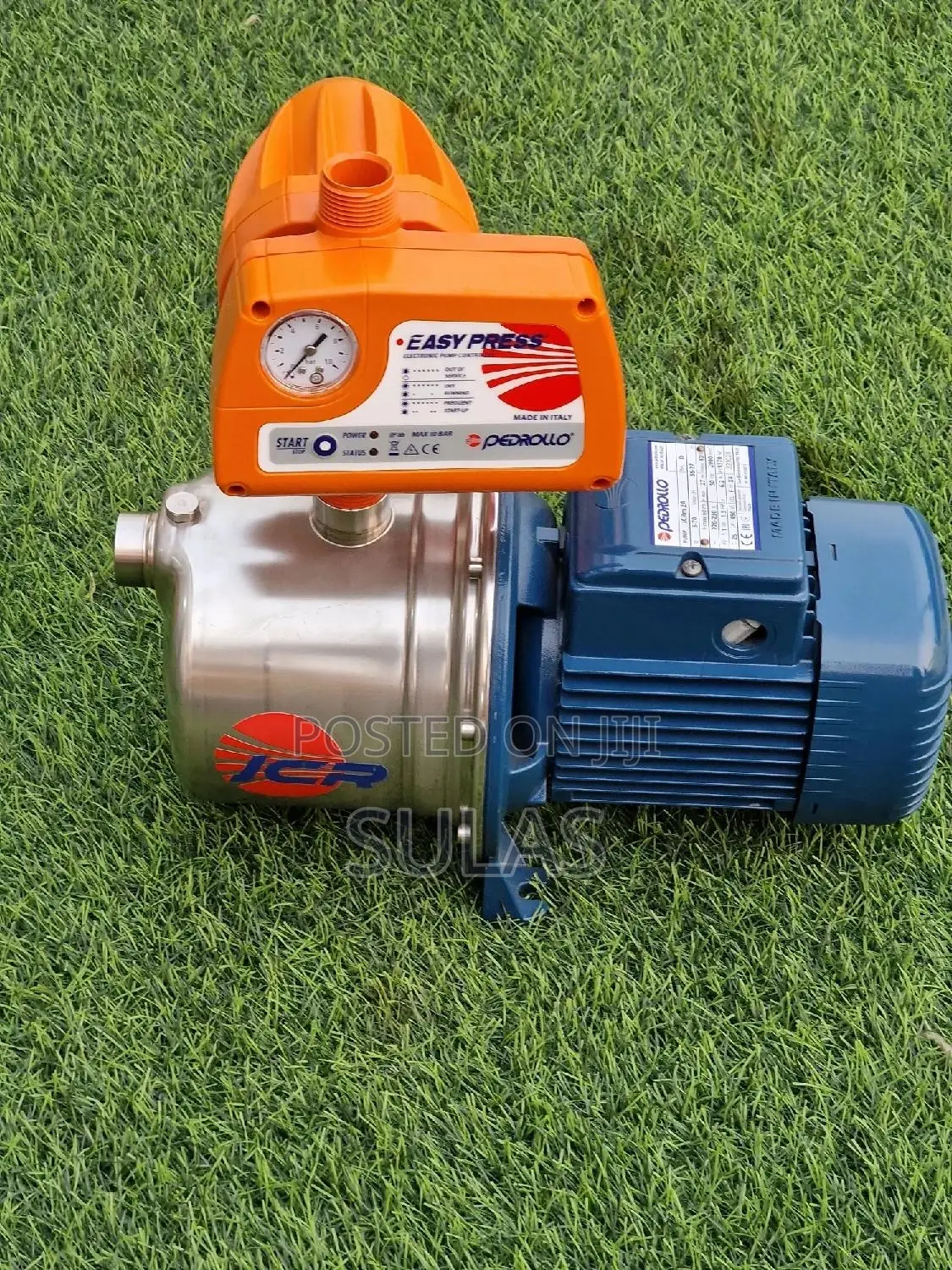 Complete Set Of Pedrollo Stainless JCR Pump