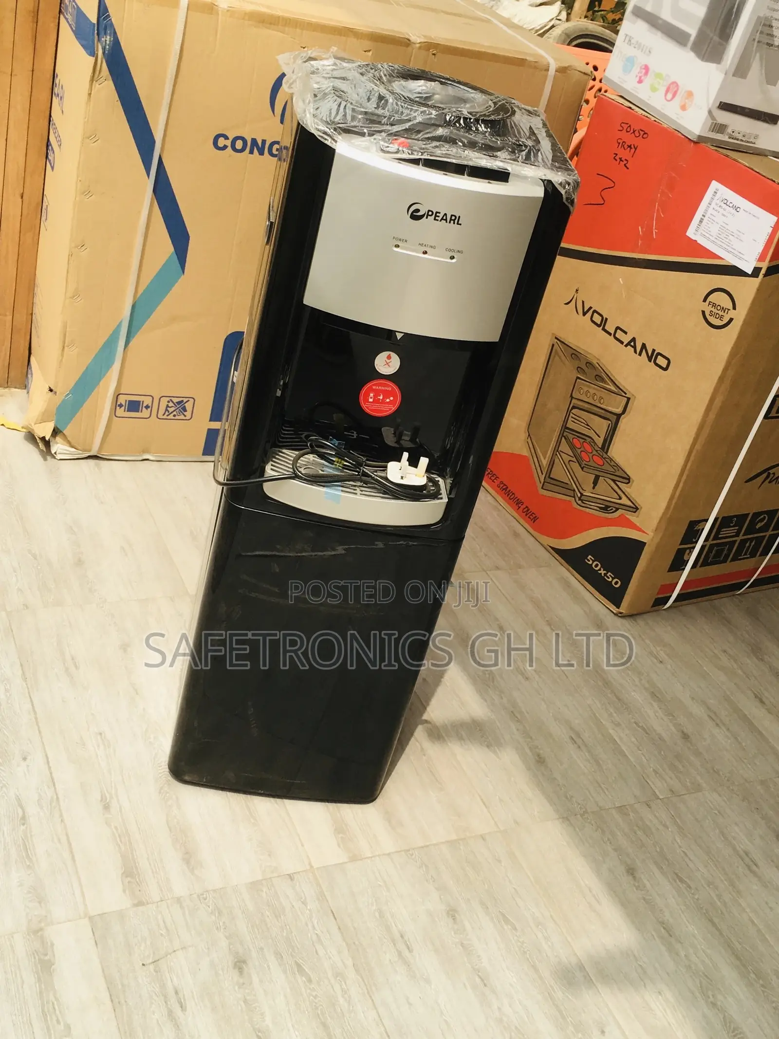Black Lasting PWD-2008 Water Dispenser Pearl Hot/Cold