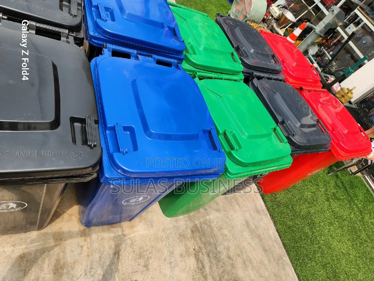 240-Liter Waste Bin.