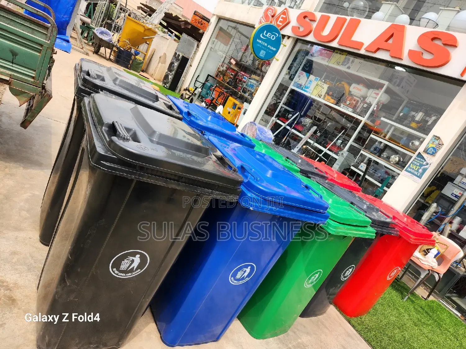 240-Liter Waste Bin.
