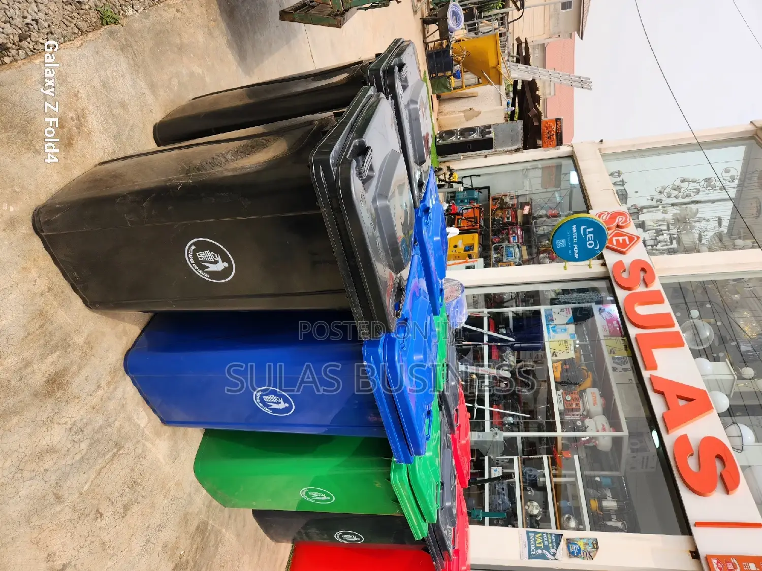 240-Liter Waste Bin.