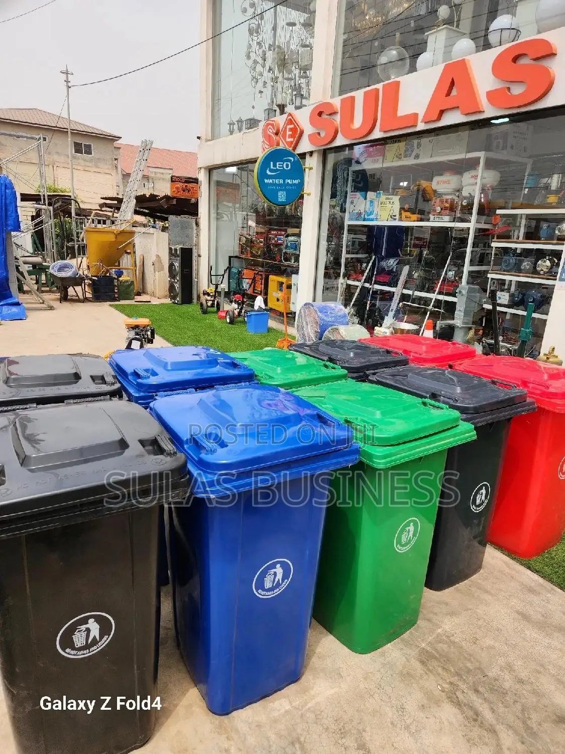 240-Liter Waste Bin.