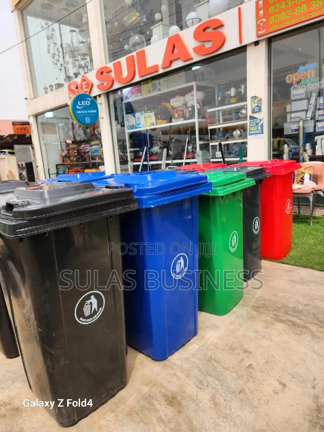 240-Liter Waste Bin.