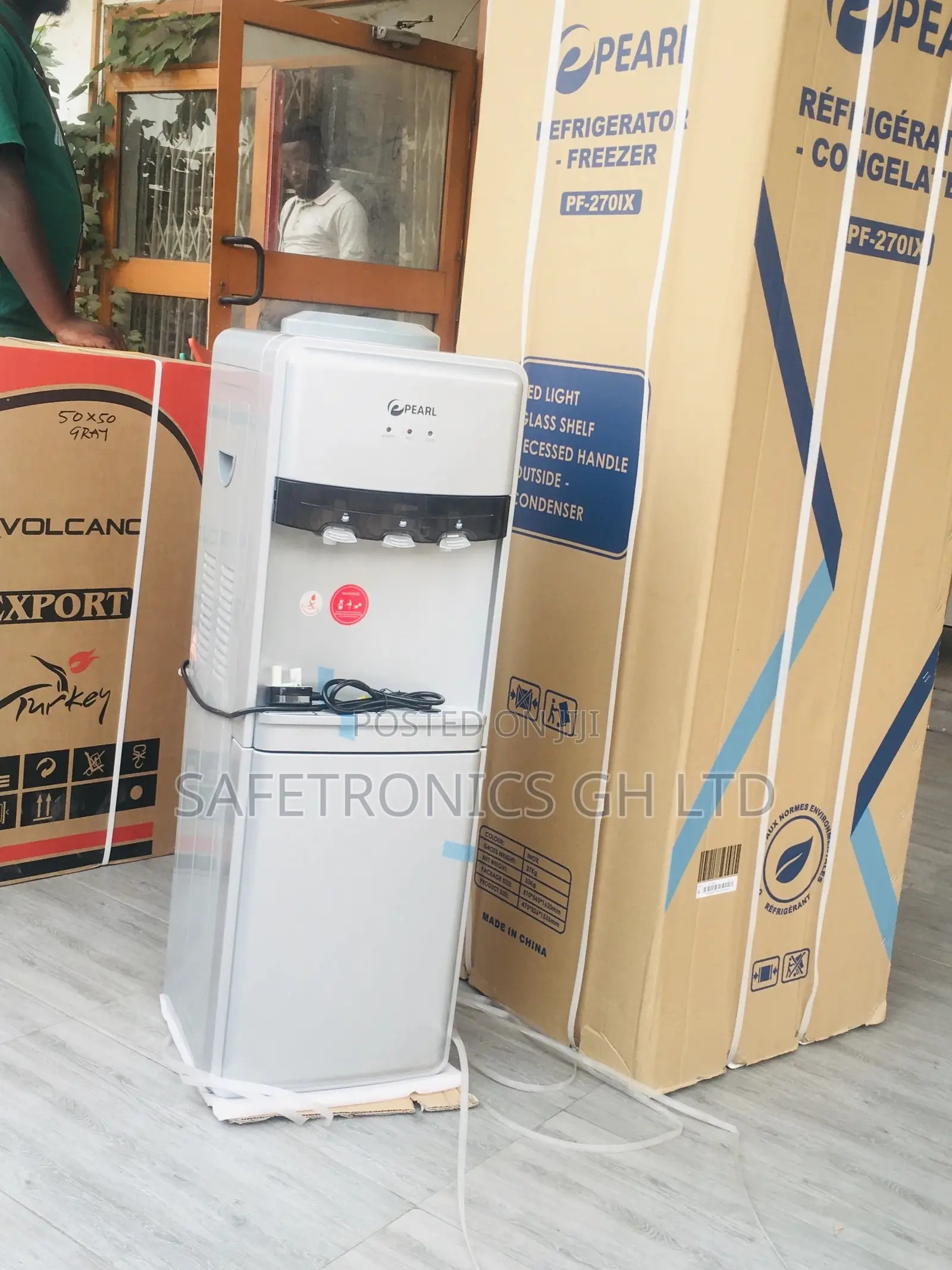 PWD-2017 Gray Hot/Cold Pearl Water Dispenser Essential