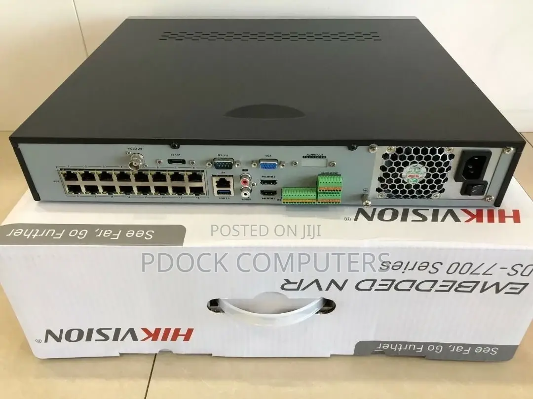 Hikvision 32 Channel NVR With Poe (Ds-7732ni-/16p)