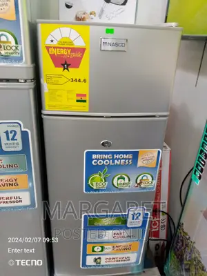 Kuchukuuchu Nasco Double Door Fridge