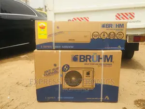 Zealous Sleek White Bruhm 1.5hp AC R410 Gas