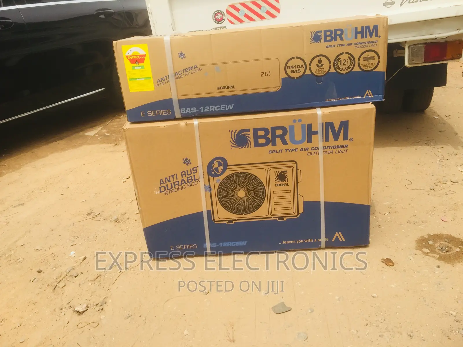 2.0hp Bruhm Split R410 Gas White Fresh Airflow 