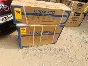 Nasco 1.5hp Dual Inverter Split R410 Gas White AC 