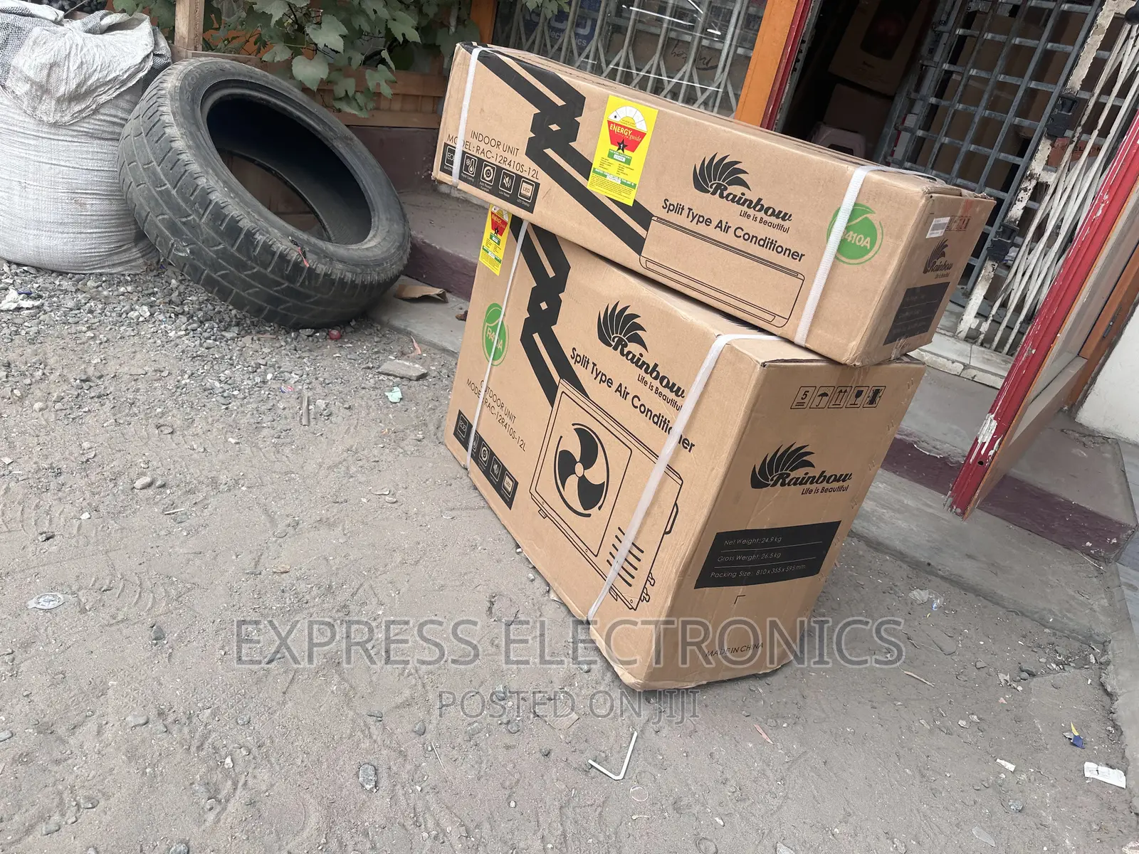 Sleek White Rainbow 2.0hp Split R410 Gas White