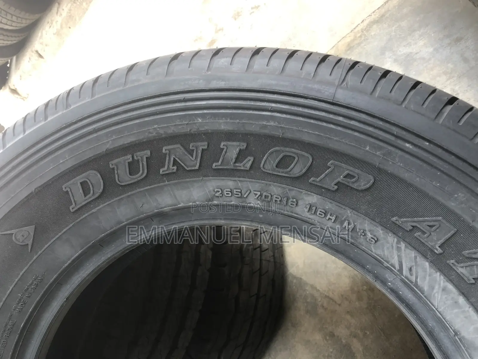 265/70r18 Dunlop