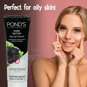 Pond's Pure Detox Facial Foam, Deep Cleansing 50ml