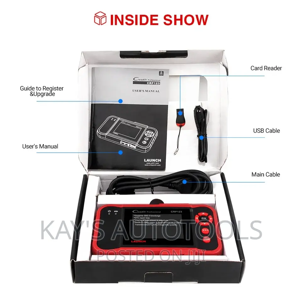 Launch Crp123 Car Engine, Abs, Transmission Fault Scanner