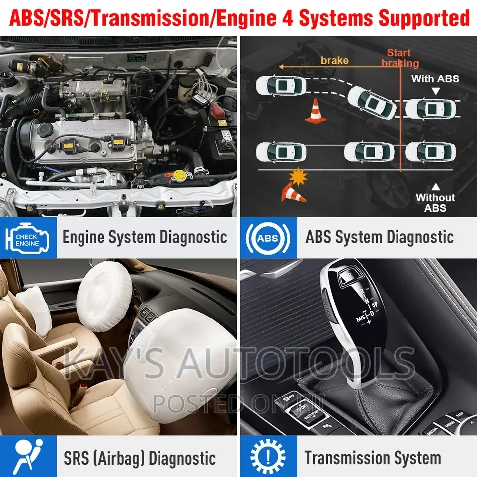 Launch Crp123 Car Engine, Abs, Transmission Fault Scanner