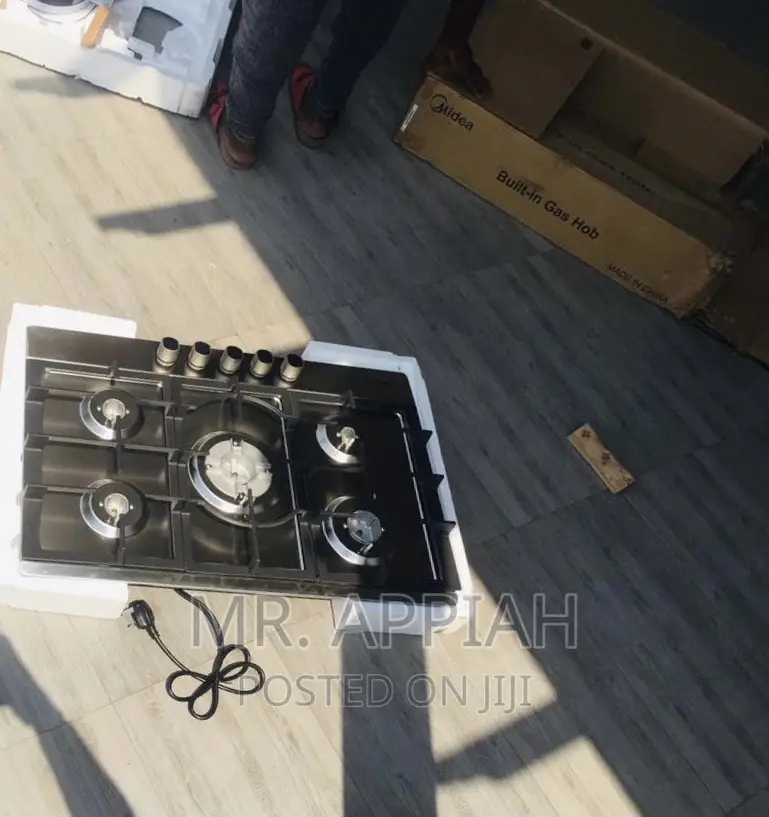 Buy Authentic Midea 75G50ME 5 Gas Built-in Burner,Gray.