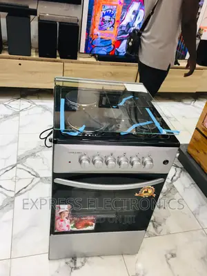 Sliver Stove Cooker Oven 50/50 4burner Grill