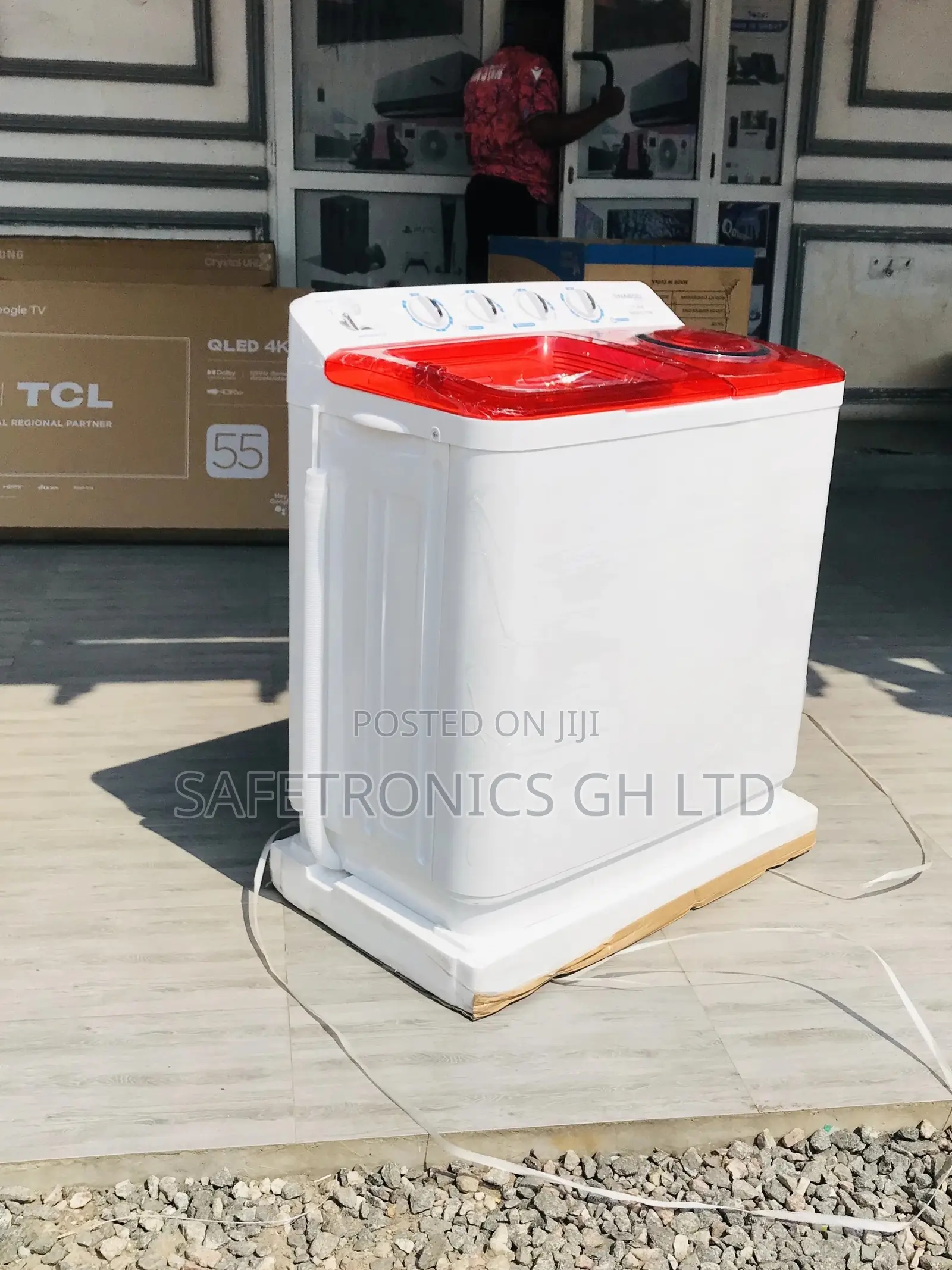 Essential 11kg Semiautomatic Nasco Topload Washingmachine