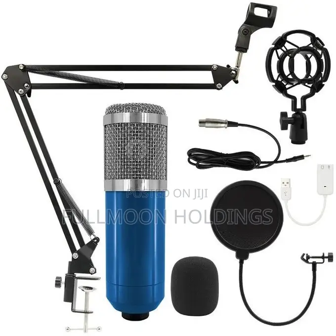 Microphone Set Condenser Computer Mobile Phone
