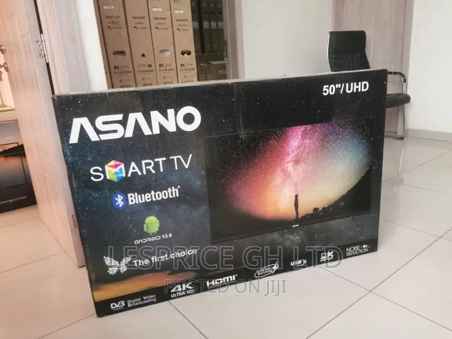 Asano 50” Smart Android High Quality Tv