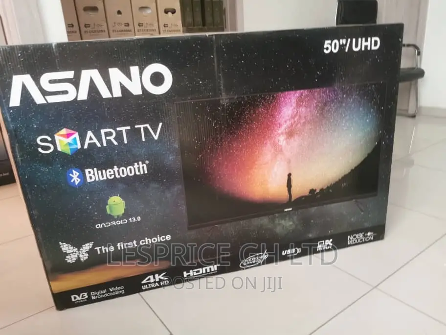 Asano 50” Smart Android High Quality Tv