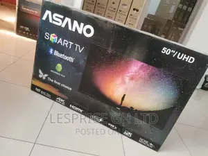 Asano 50” UHD Bluetooth Android TV