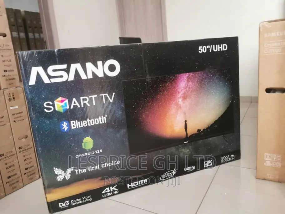 Exclusive!! Asano 50” Smart Ultra Tv