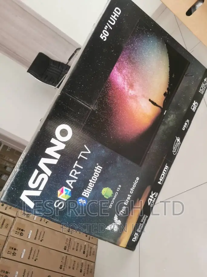 Ultra Hd Asano 50” Smart Android Tv