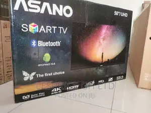 Asano 50” Smart Android Bluetooth Wi-Fi Tv