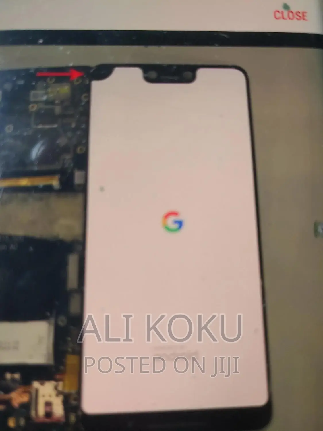 Pixel 3xl Screen. With Black Dot