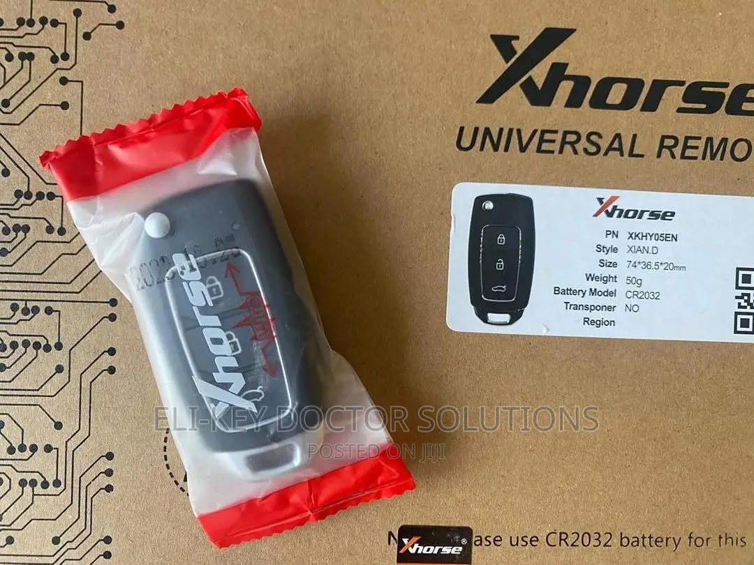 XKHY05E 3-Buttons Hyundai Style Xhorse Universal Flip Key
