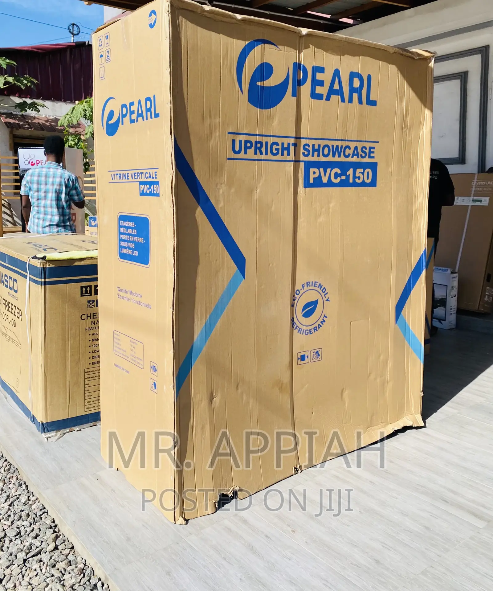 Purchase Affordable Pearl PVC 150 3 Doors Display Fridge.
